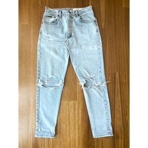 Vintage Twin RARE Calvin Klein High Rise Jeans; 26
